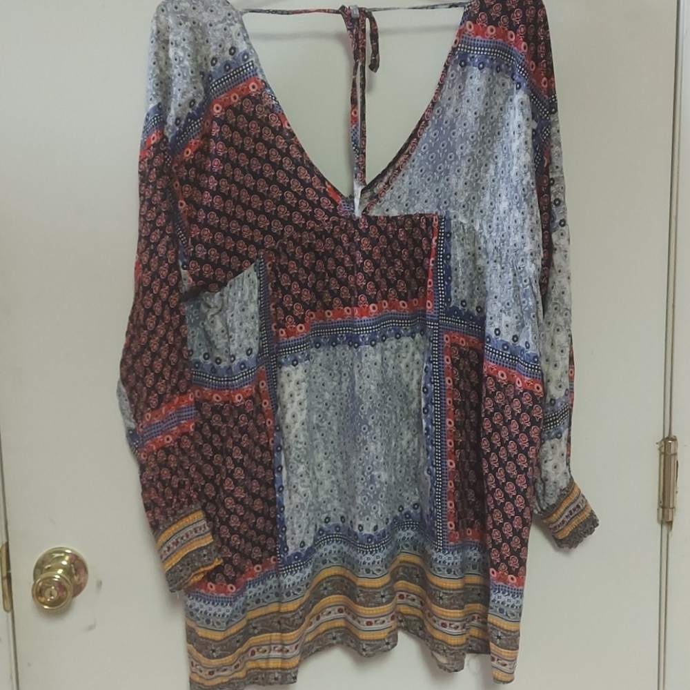 Fun Boho blouse - Picture 2 of 4